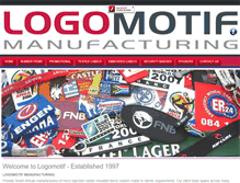 Tablet Screenshot of logomotif.co.za